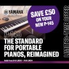 Yamaha P145 Black Portable Digital Piano Homepack Bundle